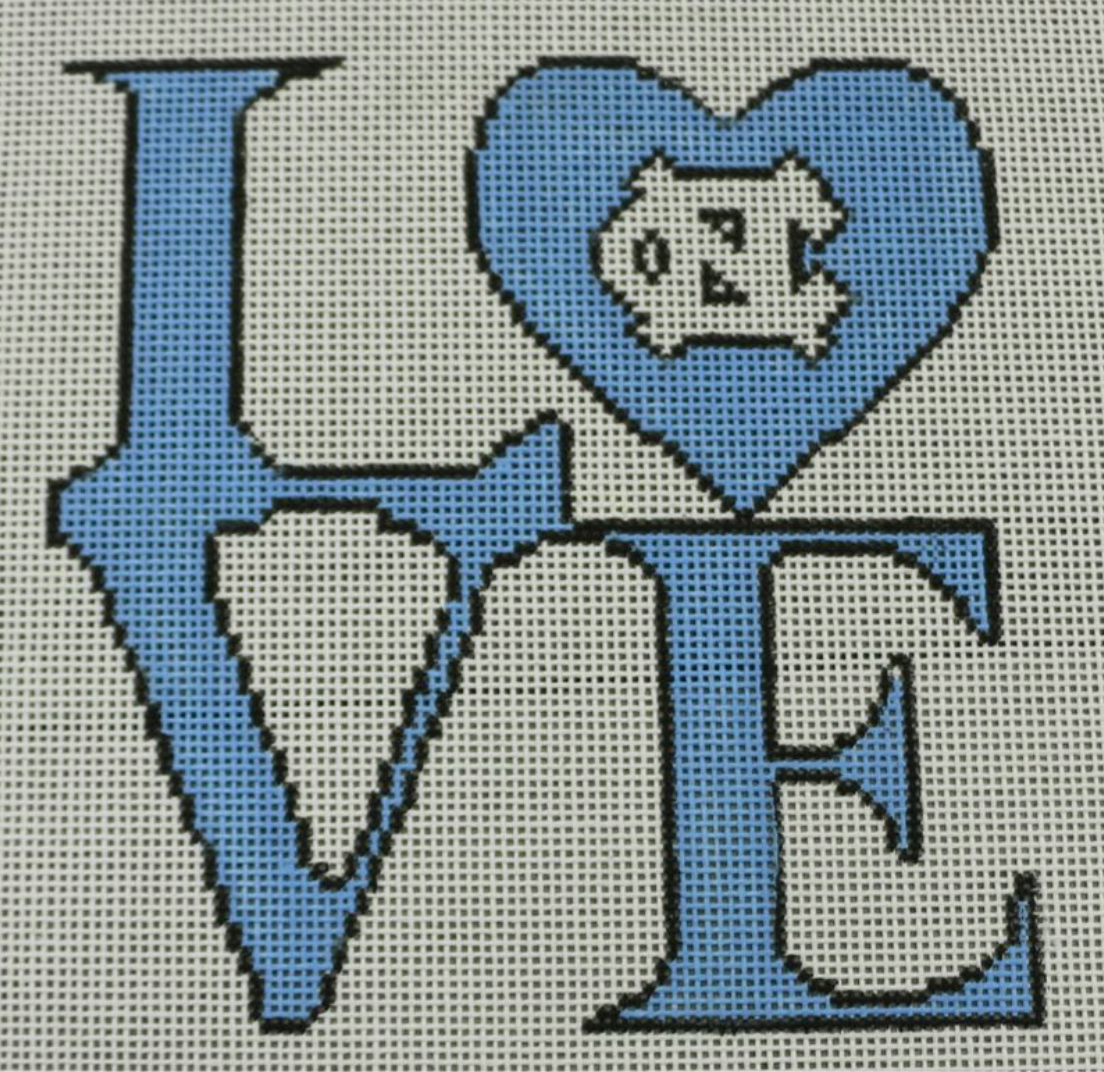 Love UNC Canvas