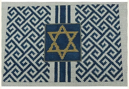 Hanukkah Clutch Canvas