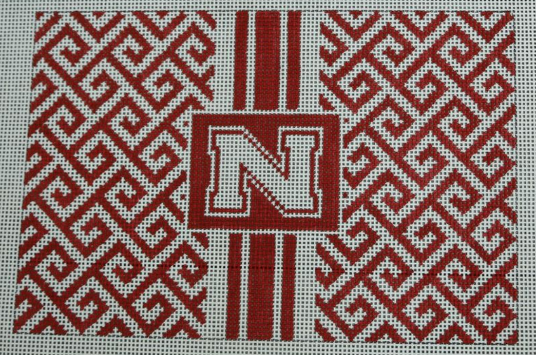 Nebraska Clutch Canvas