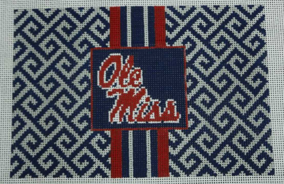 Ole Miss Clutch Canvas