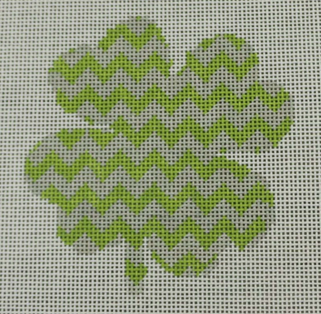 Chevron Shamrock Canvas