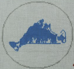 Martha's vineyard heart Canvas