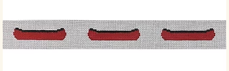 Canoes Belt Canvas