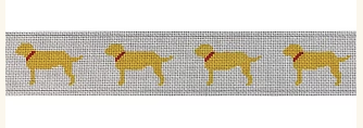 Yellow Lab Belt Canvas