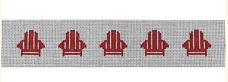 Adirondack Chairs - Red Canvas