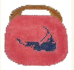 nantucket on salmon Canvas