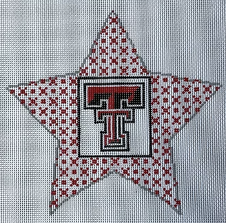Texas Tech Star Canvas