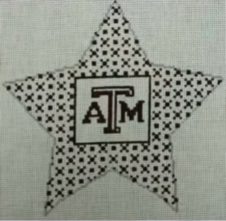 Texas A&amp;M Star Canvas