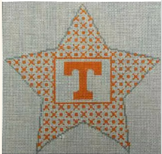 Tennessee Star Canvas