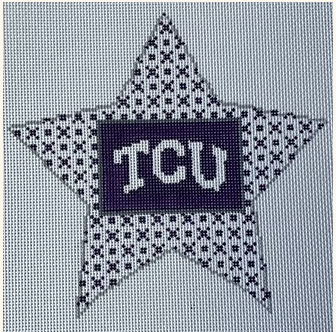 TCU Star Canvas