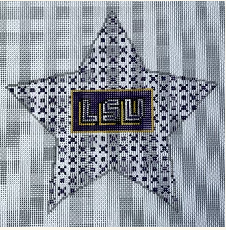 LSU Star Canvas