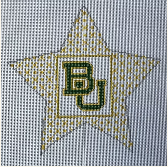 Baylor Star Canvas