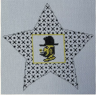 Appalachian State Star Canvas
