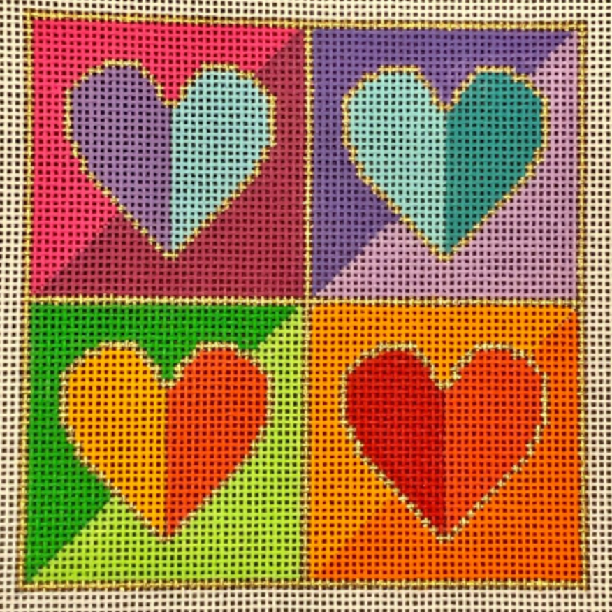 Cross My Heart - 4 x 4 Insert