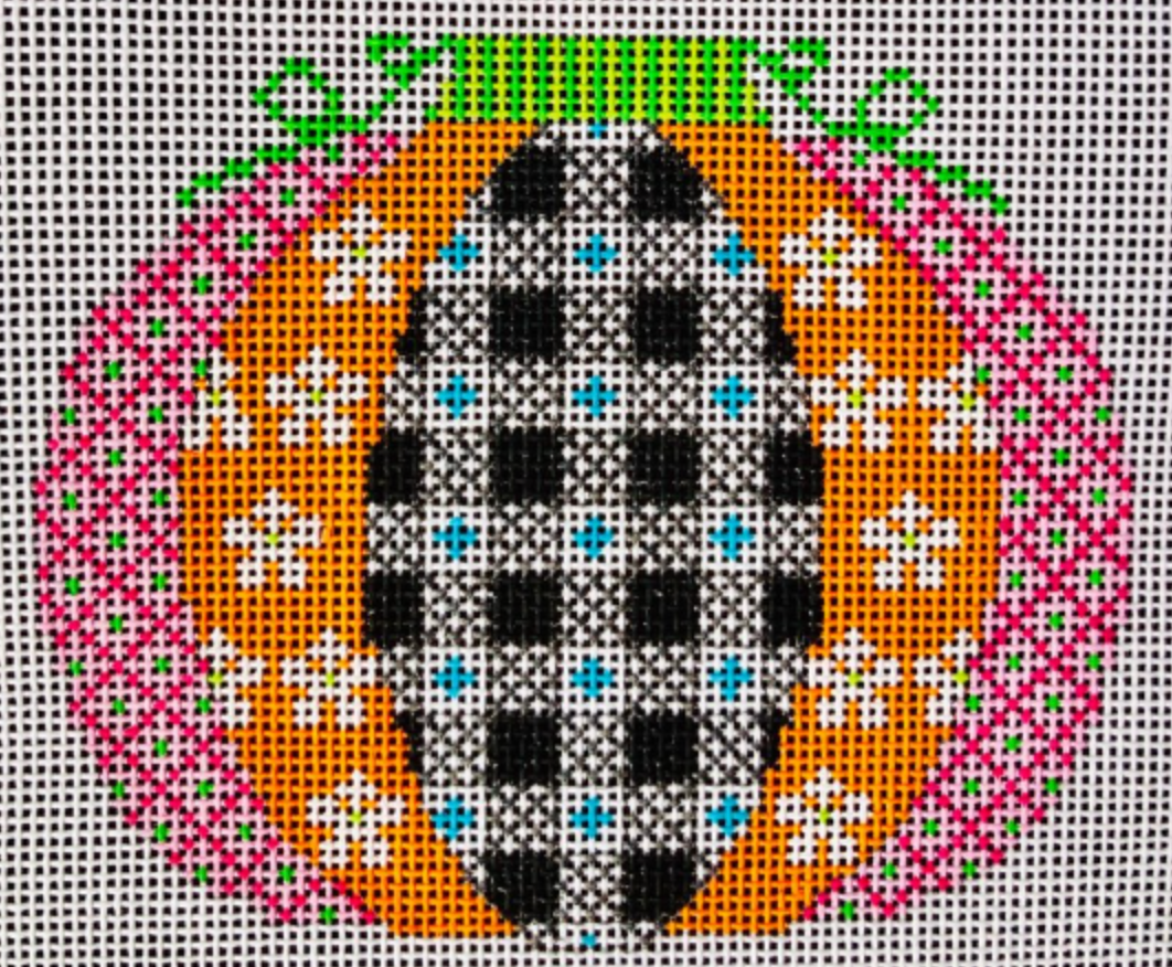 Pumpkin Patchwork Mini - Gingham