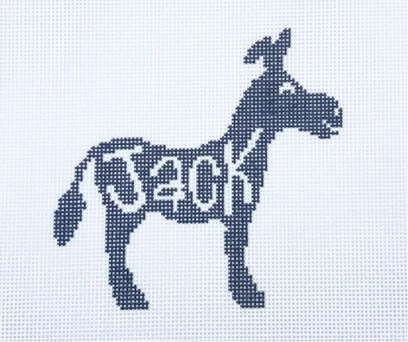 Jack Ass Printed Canvas