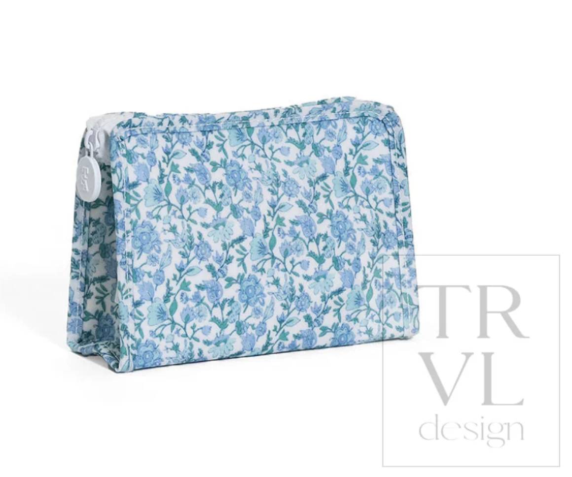 Roadie Medium Zip Pouch - Hamptons Floral
