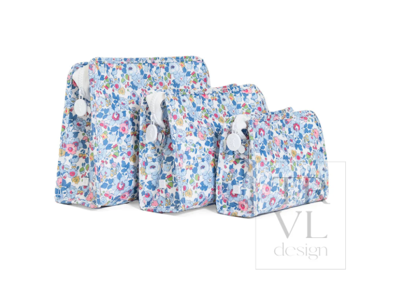 Roadie Small Zip Pouch - Bridgehampton Floral