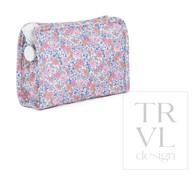 Roadie Small Zip Pouch - Garden Floral