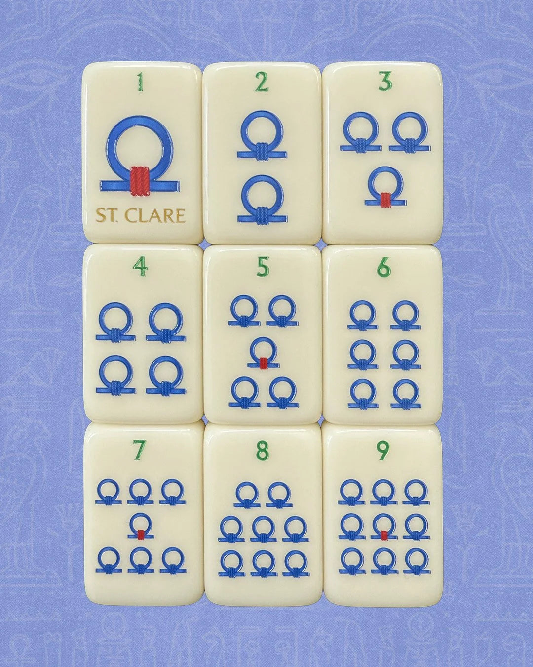 St Clare Mahjong Tile Set