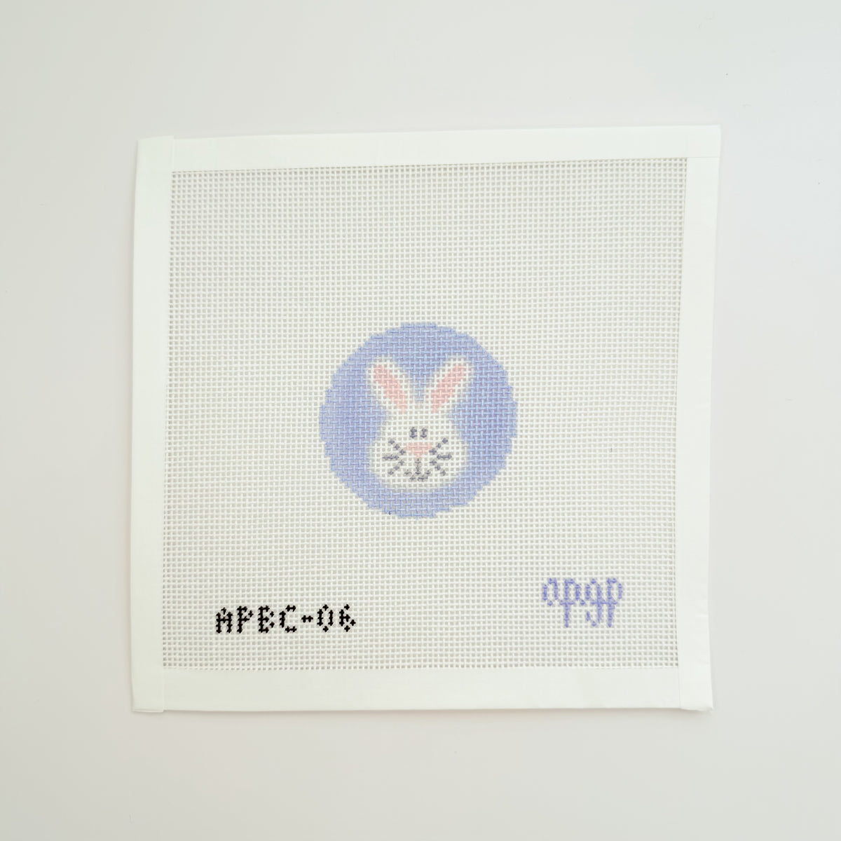 Bunny Bag Tag Canvas