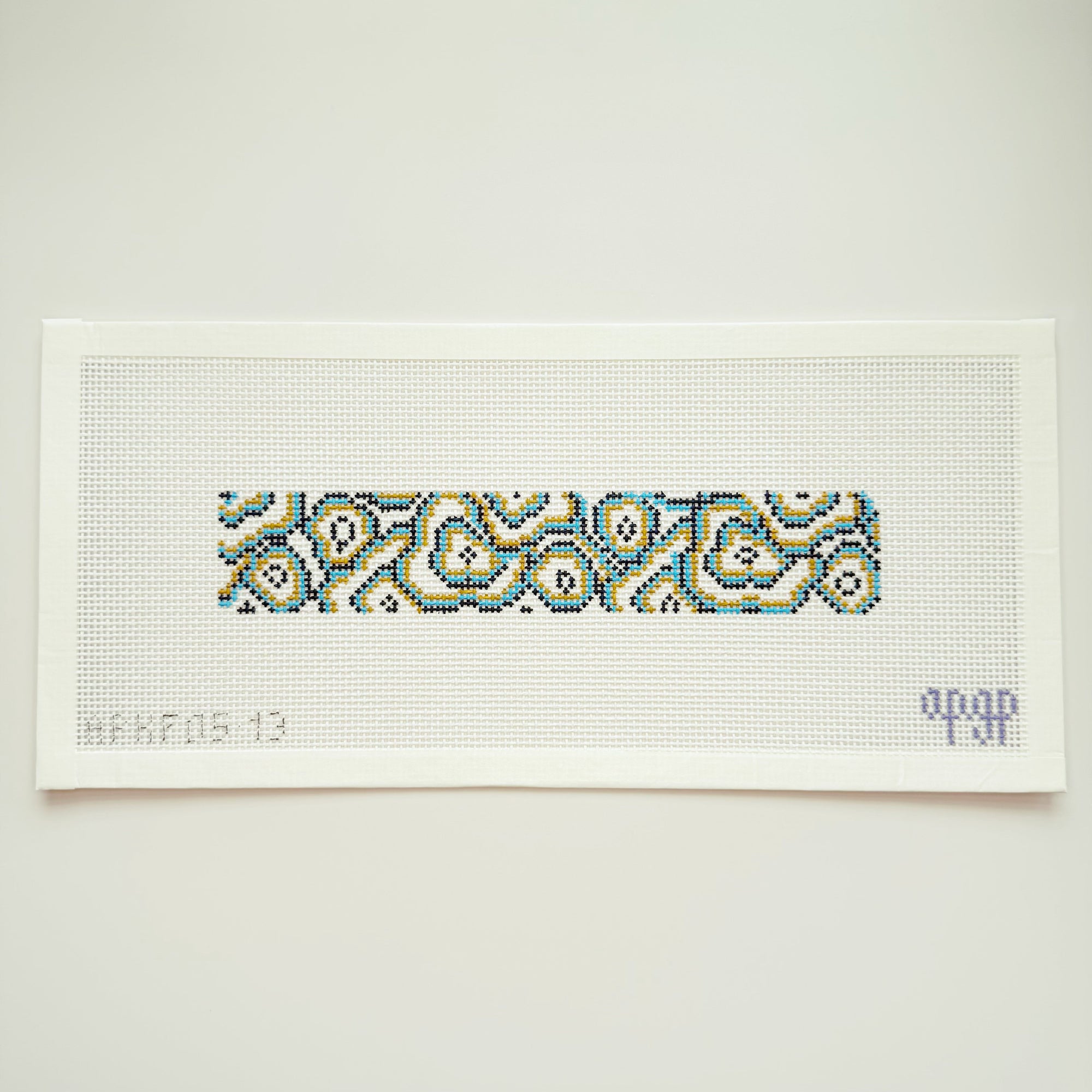 Geode Key Fob/Cuff - Teal Canvas