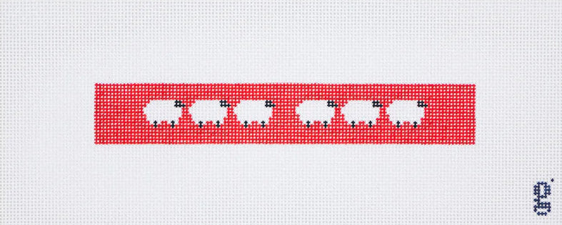 Red Sheep Fob Canvas
