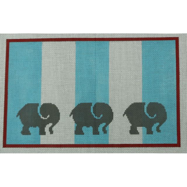 Elephant Sampler - Boy Canvas