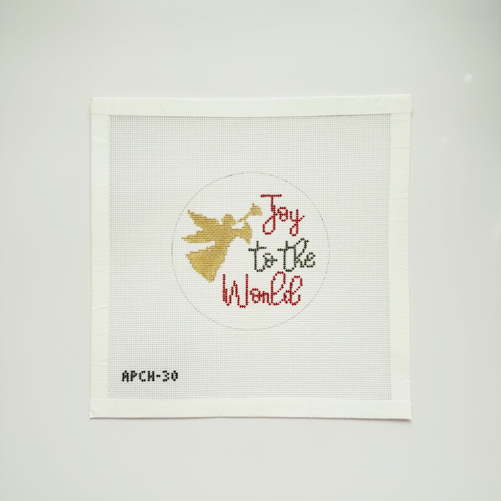 Joy to the World with Angel Canvas