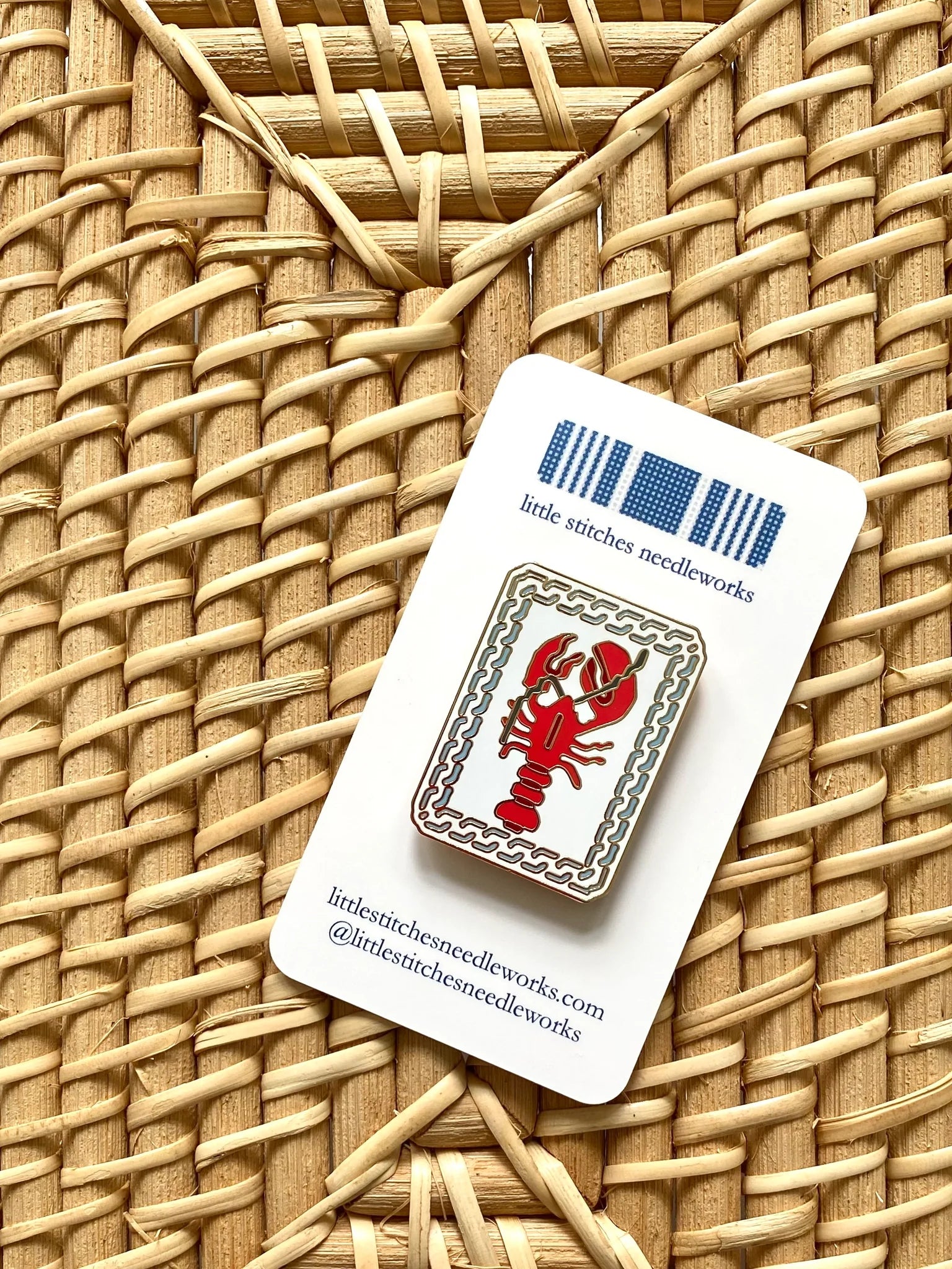 Friendly Little Lobster Needle Minder