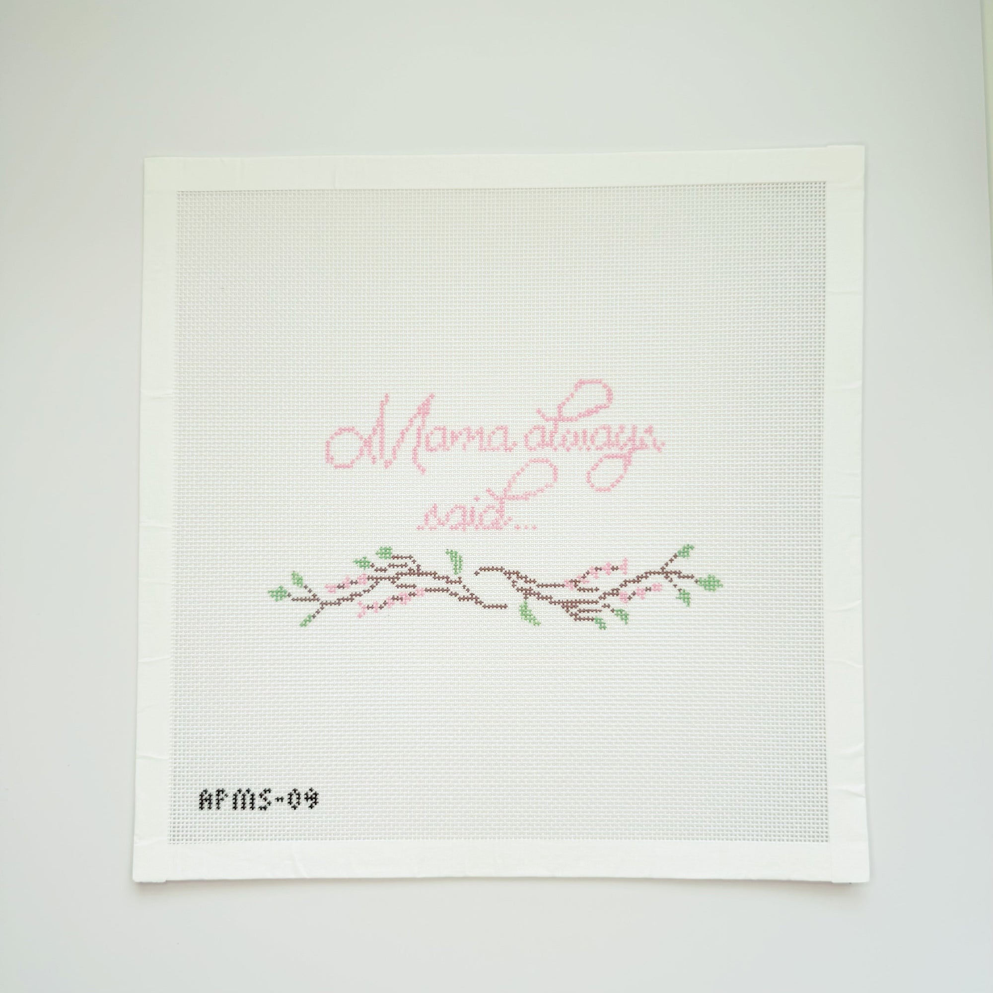 "Mama Always Said" Canvas