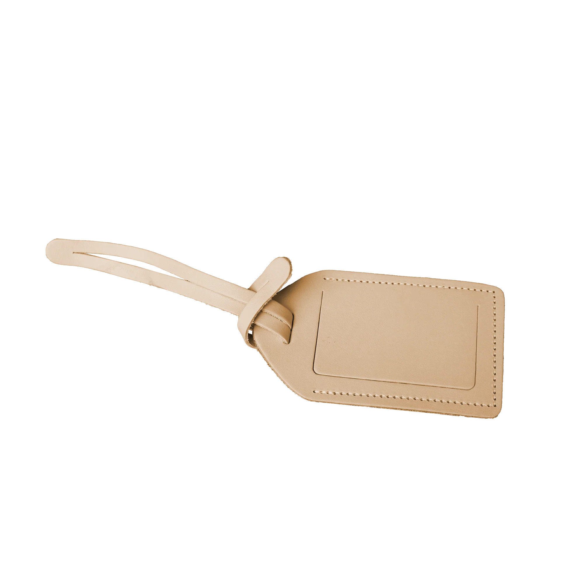 Natural Leather Luggage Tag
