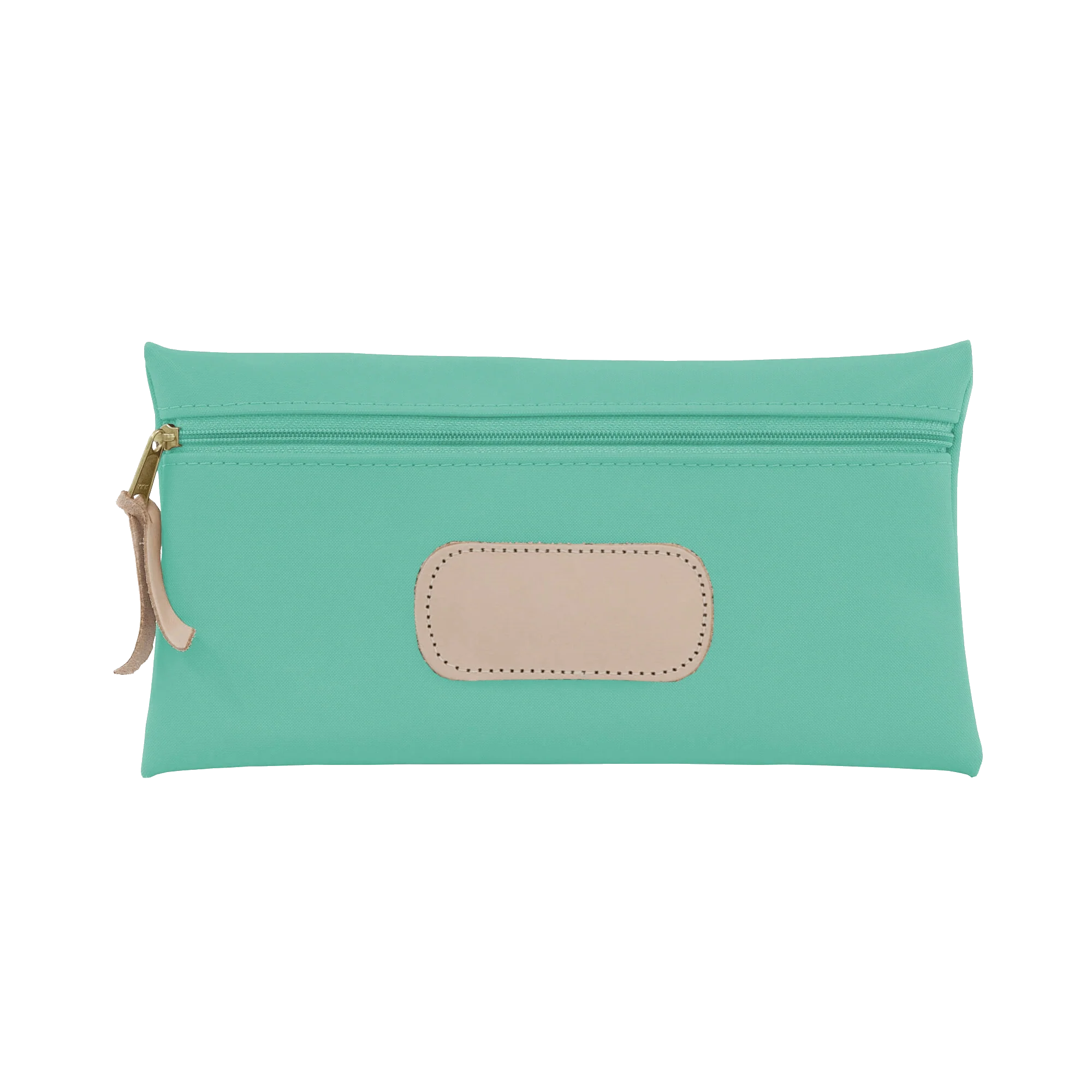 Large Pouch Mint Coated Canvas