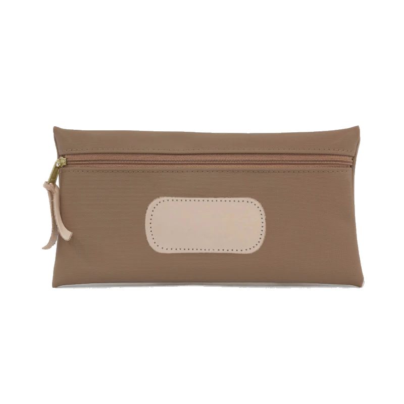 Large Pouch Saddle Coasted Canvas